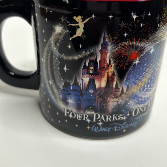 Disney | Mug Four Parks One World Walt Disney Classic Heavy Cup Collectable - Picture 2 of 8